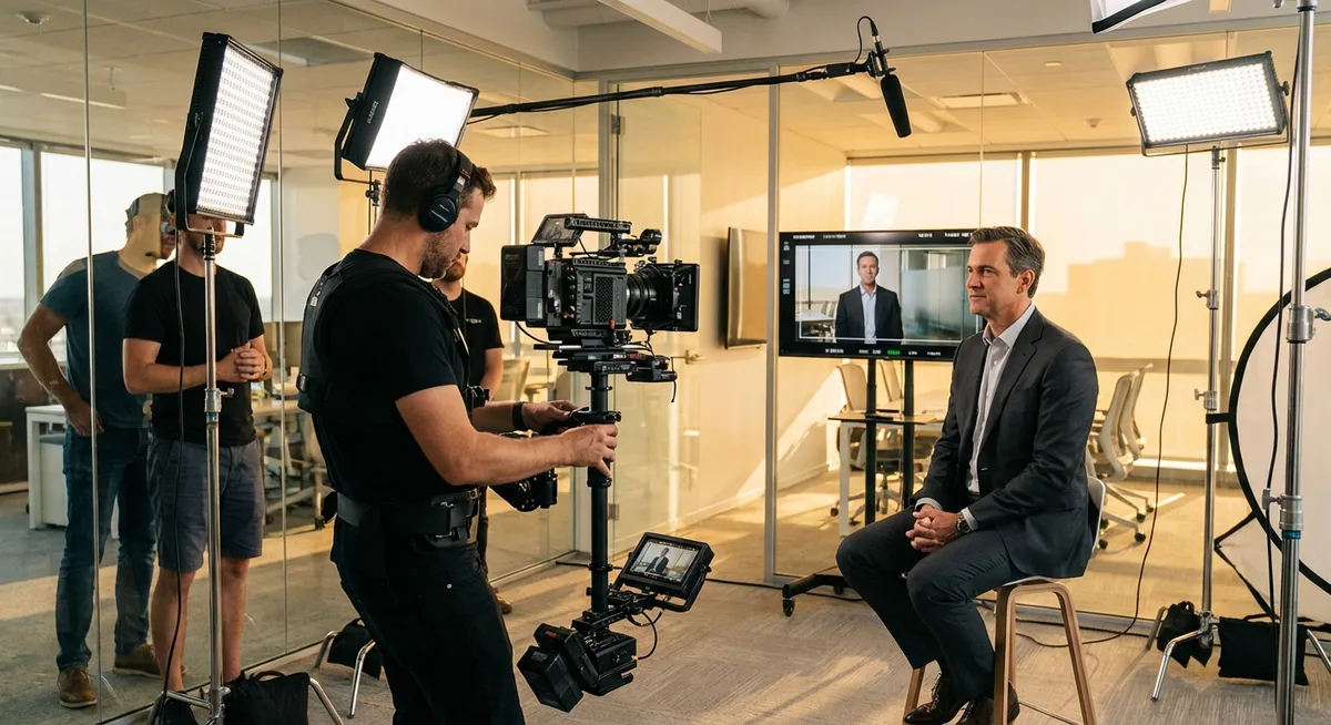 Tournage vid&eacute;o d'entreprise